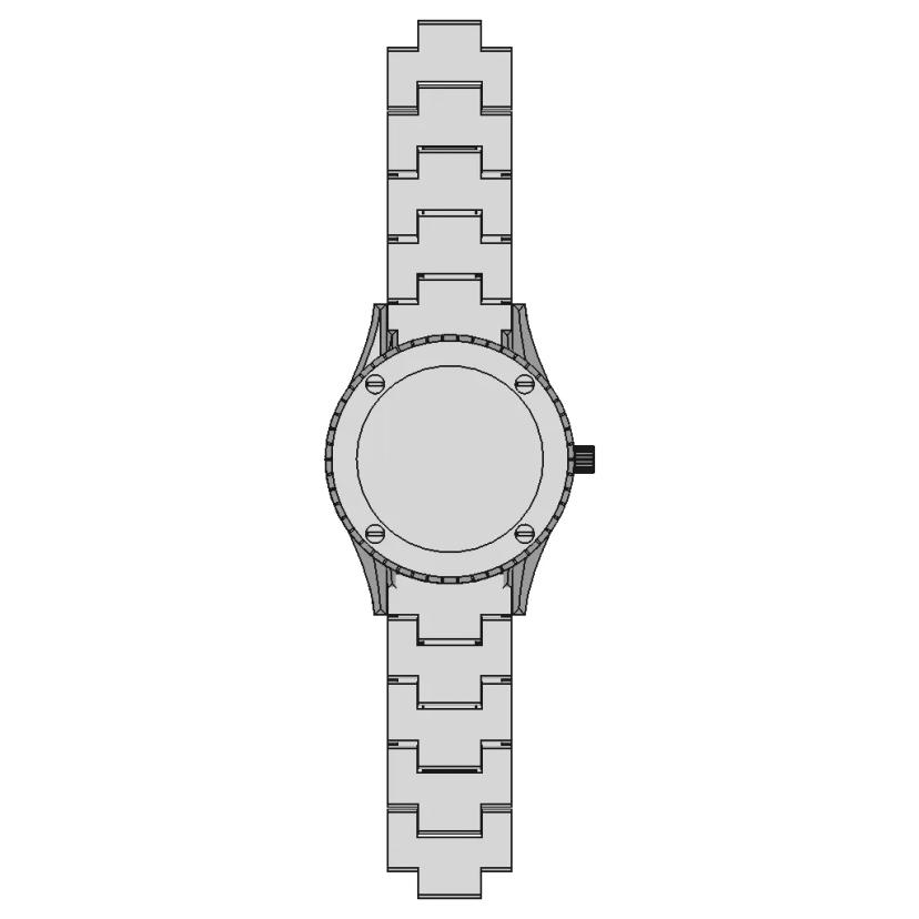 Dive Watch | 3D Engineering Design File
