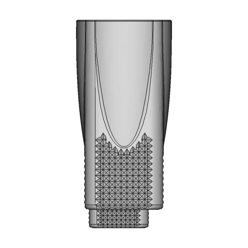 Cut Crystal Vase - Standard Mechanical Component
