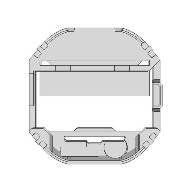 Casio 593 Module Retainer | High-Quality CAD Model