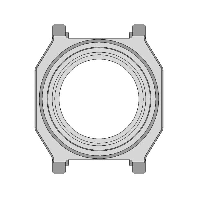Cnc Case F-91W | High-Quality CAD Model
