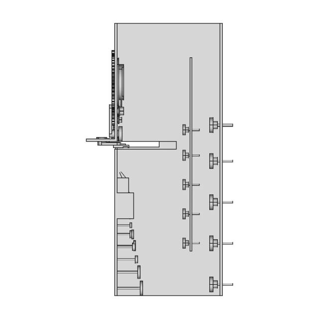 Automatic Envelope Folding And Sealing Machine - Downloadable CAD Representation