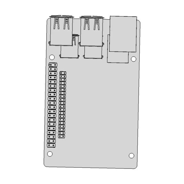 Orangepi 5 Pro - Downloadable CAD Representation