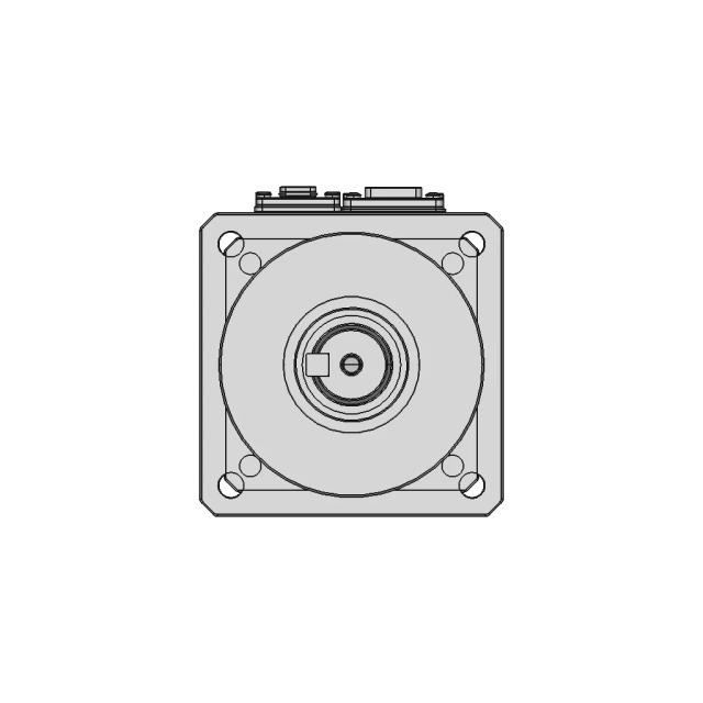 Servo Motor A6M80-1000H2A1-M17 - Downloadable CAD Representation