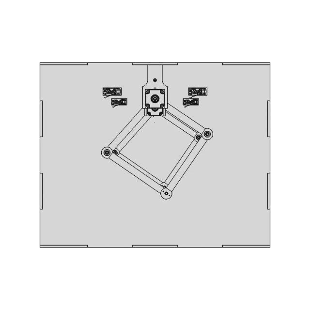 2 Dof Parallel Robot | High-Quality CAD Model