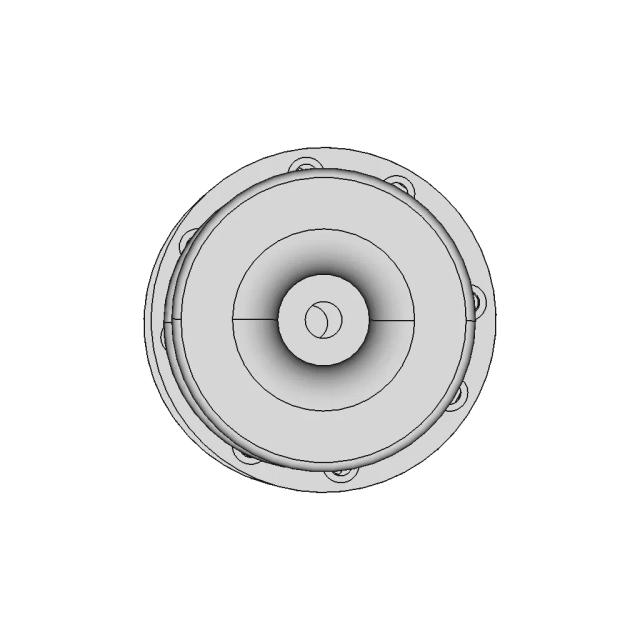 Magnetically Coupled Step Motor Driver | High-Quality CAD Model