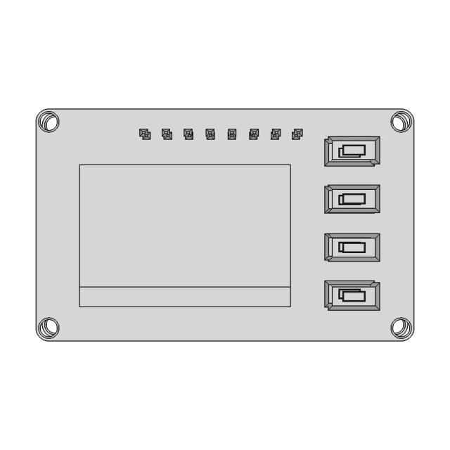 Oled | 0.96 | 4 Button | High-Quality CAD Model