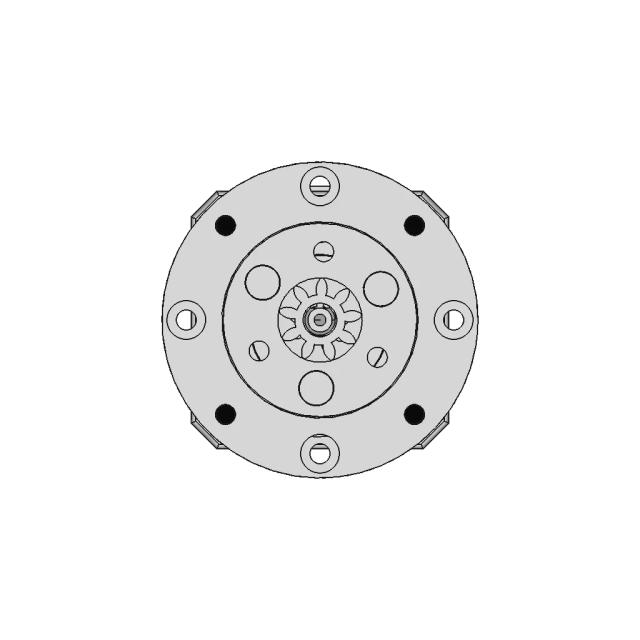 Planet Gearbox With Stepper Nema 17 | High-Quality CAD Model