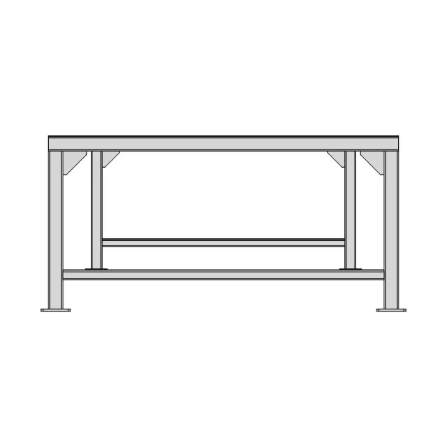 Work Table | High-Quality CAD Model