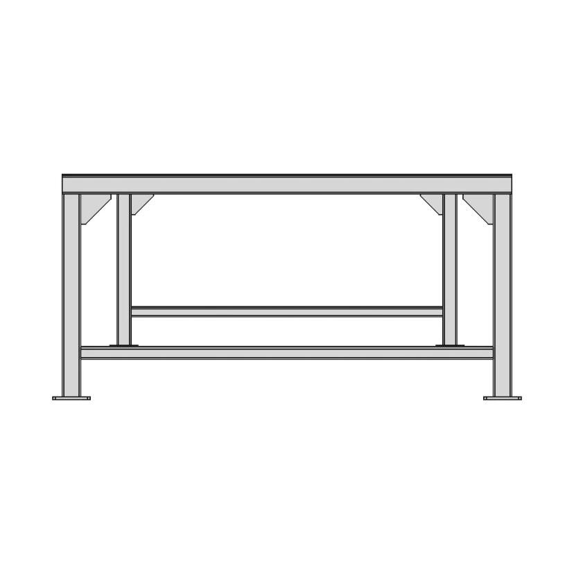 Work Table | High-Quality CAD Model