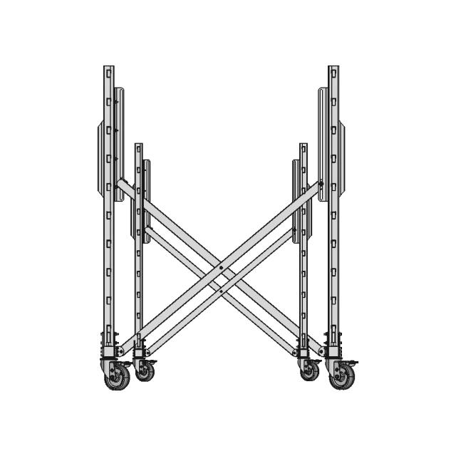 Mobile Paint Drying Rack | High-Quality CAD Model