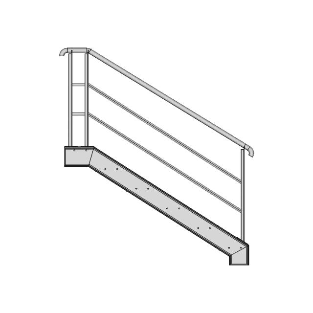 Industrial Staircase 1200Mm - Standard Mechanical Component