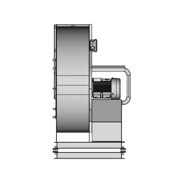 Backward Centrifugal Fan | 3D Engineering Design File