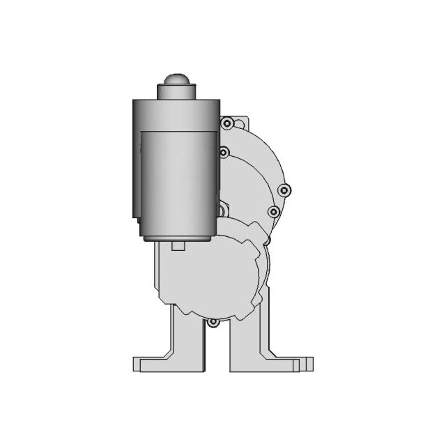 Mini Winch 3D Printed - Standard Mechanical Component
