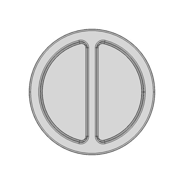 40Mm Gasmask Plug Russian Gost And Nato Rd40 - Downloadable CAD Representation