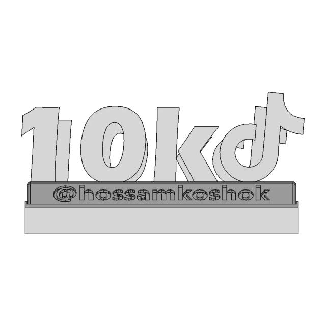 Tiktok Award Concept | 3D Engineering Design File