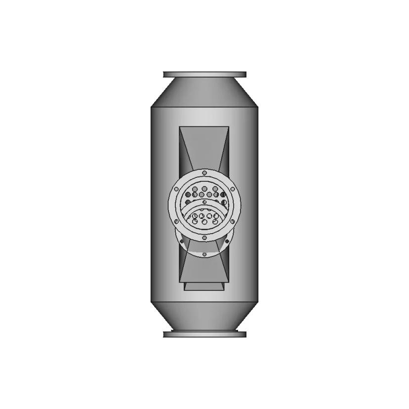 Gyroid Infilled Heat Exchanger - Standard Mechanical Component