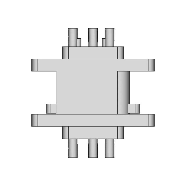 Jy6P 6 Pin Multi Connector Panel Mount 5A 500Vdc - Standard Mechanical Component