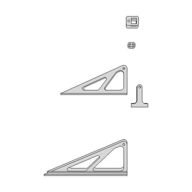 F3P Horn Rod Guide - Standard Mechanical Component