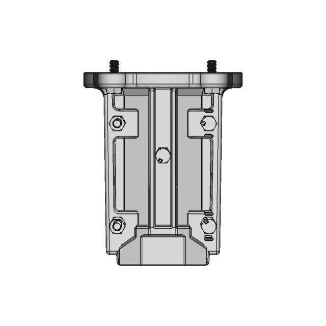 Yaesu Gc-038B Mast Clamp | High-Quality CAD Model