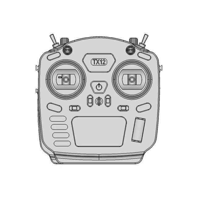 Пульт Tx12 | High-Quality CAD Model