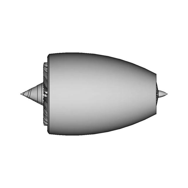 Turbofan | High-Quality CAD Model