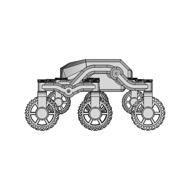 Rover (Space Exploration) | High-Quality CAD Model