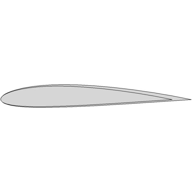 Naca 2412 Airfoil Section | 3D Engineering Design File