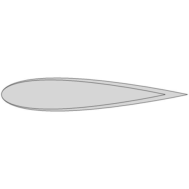 Naca 0018 Airfoil Section | High-Quality CAD Model