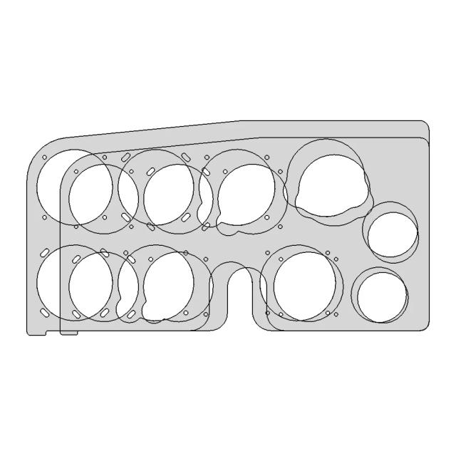Панель Приборов Цессна_150 | 3D Engineering Design File
