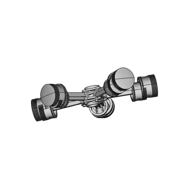 Radial Piston Components Assy | 3D Engineering Design File