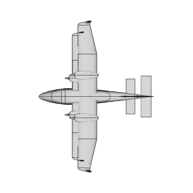 Tecnam P2006 - Downloadable CAD Representation