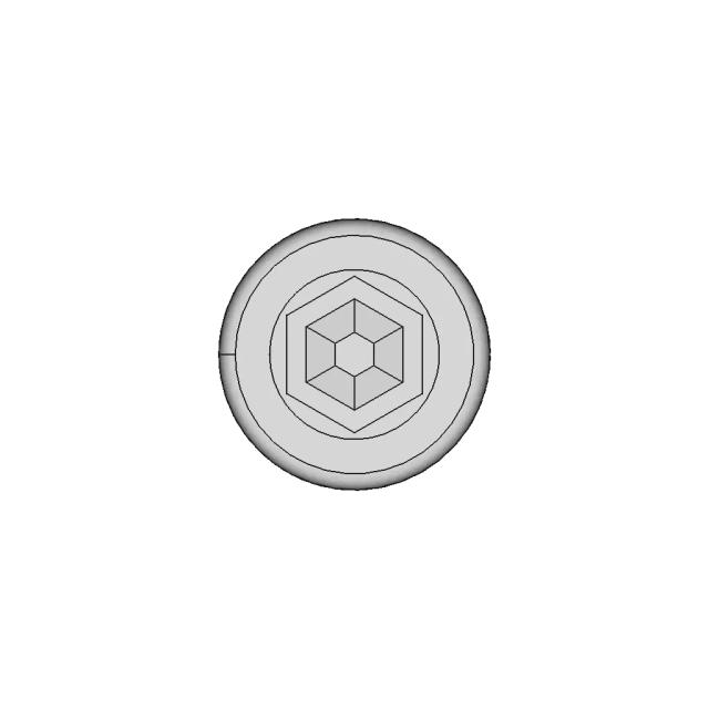 M3 X 6 To 15Mm Hex Socket Cap Screw - Downloadable CAD Representation