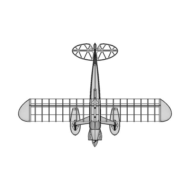 Carbon Cub "Snowy", Rc 3D Printed Model Airplane, Diy Project | 3D Engineering Design File