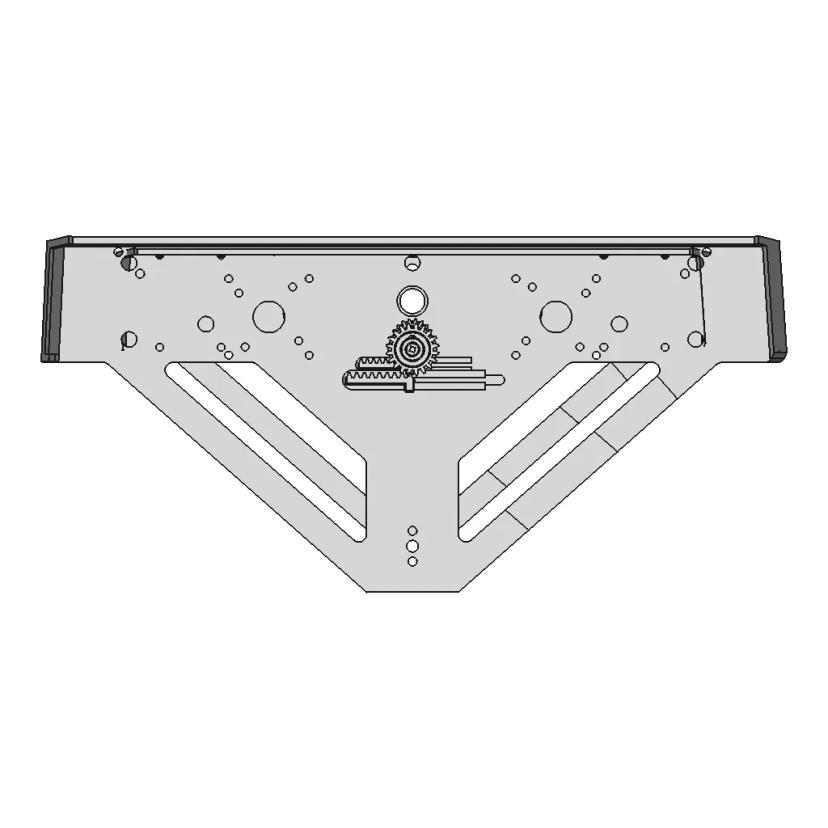 Gear/Rack Mechanism Release | 3D Engineering Design File