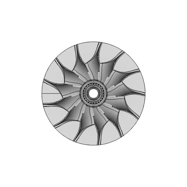 Centrifugal Compressor Impeller - Standard Mechanical Component