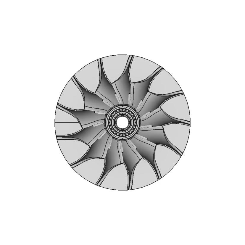 Centrifugal Compressor Impeller - Standard Mechanical Component