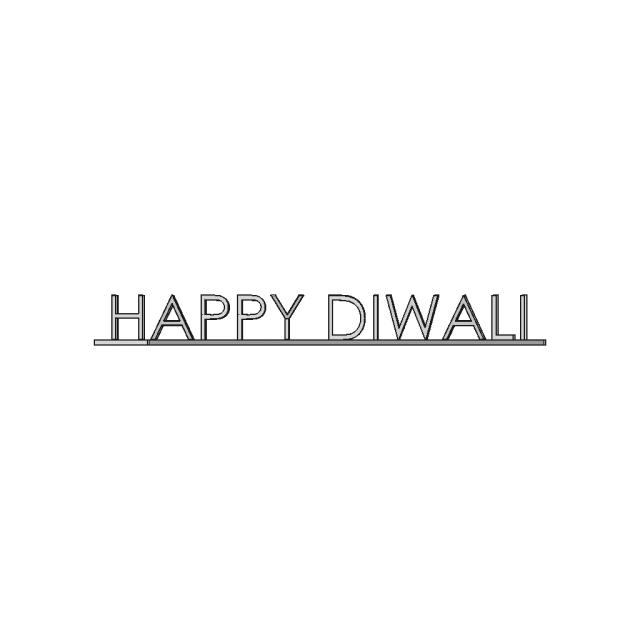 Create 3D Illusion Happy Diwali Design In Solidworks- By Md Rashid | High-Quality CAD Model