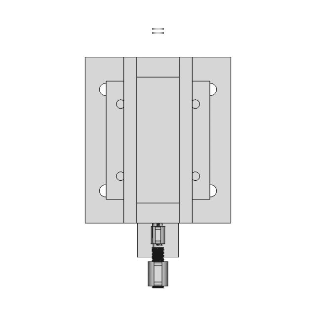 Mechanical Aluminum Retractable Landing Gear - V2 | High-Quality CAD Model