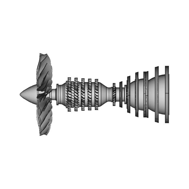 Jet Engine - Standard Mechanical Component