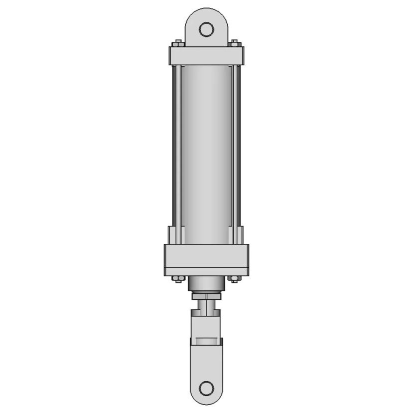 Hydraulic Cylinder | High-Quality CAD Model