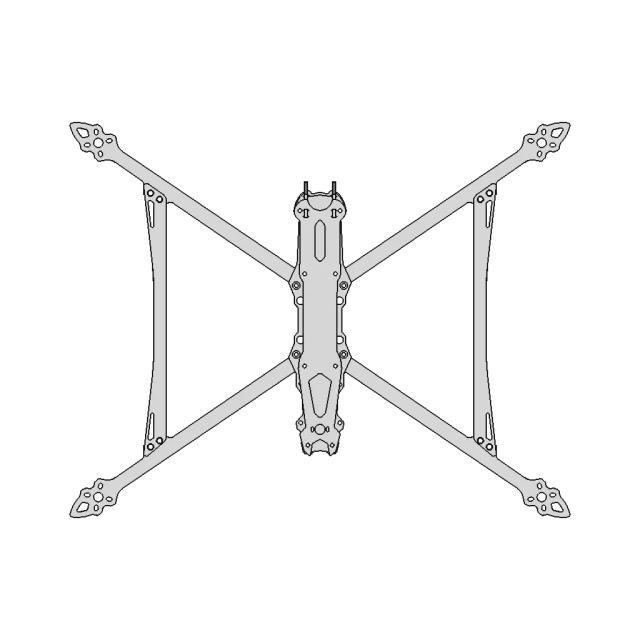 Geprc Mk4 V2 10In - Standard Mechanical Component