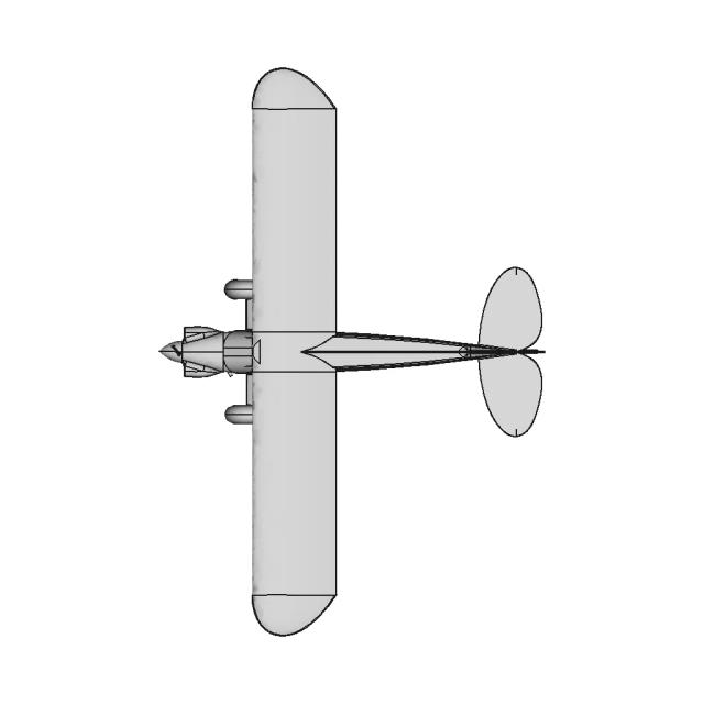 Carbon Cub Rc Airplane Xl 3000Mm - Standard Mechanical Component