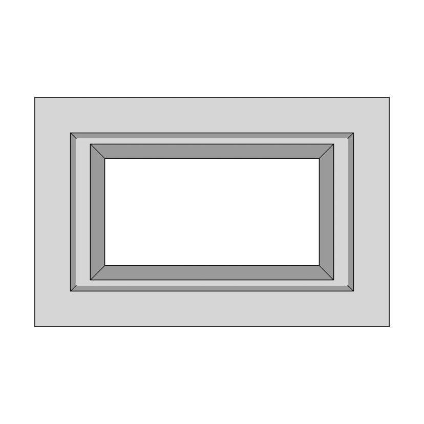 Display Bezel - Downloadable CAD Representation