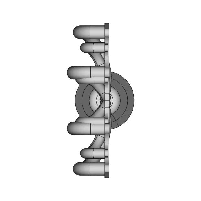 Exhaust Manifold | High-Quality CAD Model