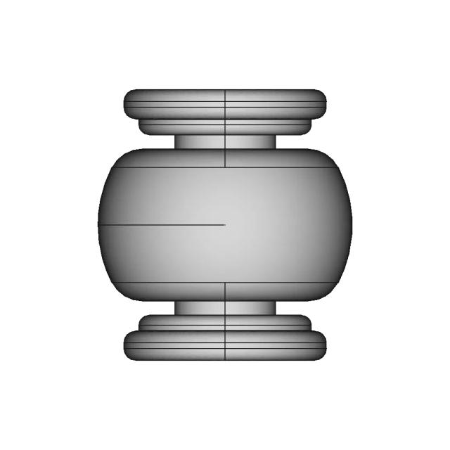 Rubber Dampers 16*4*12 | 3D Engineering Design File