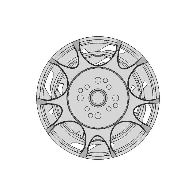 Kde7208Xf-135 Brushless Motor | High-Quality CAD Model