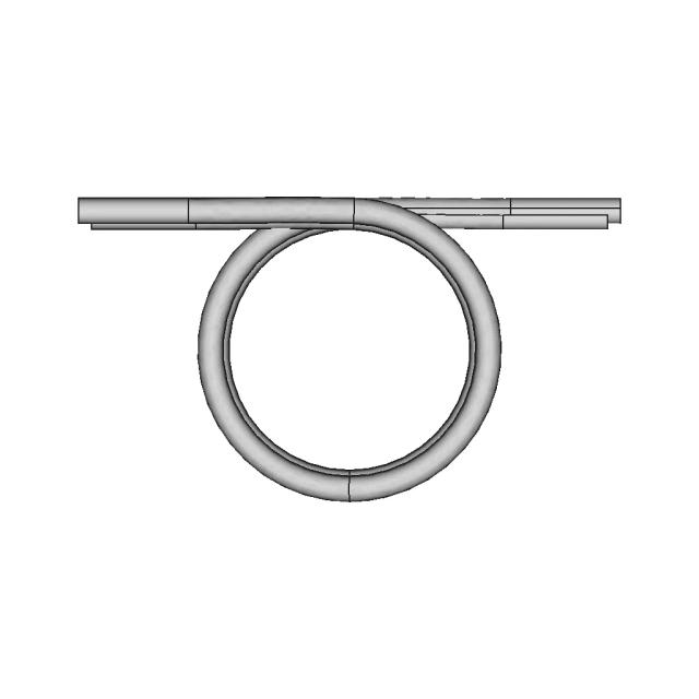 Torsion Spring - Downloadable CAD Representation