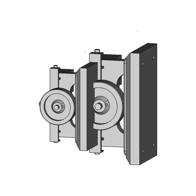 Double Piston Scotch Yoke Engine - Standard Mechanical Component