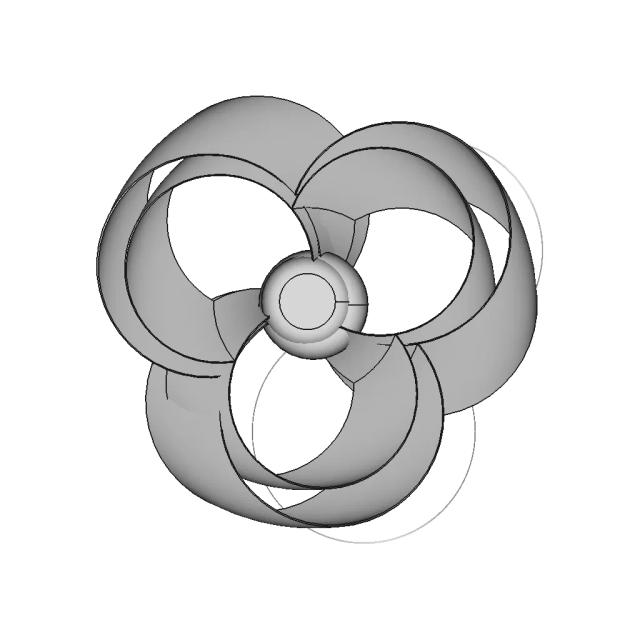 Toroidal Propeller - Downloadable CAD Representation