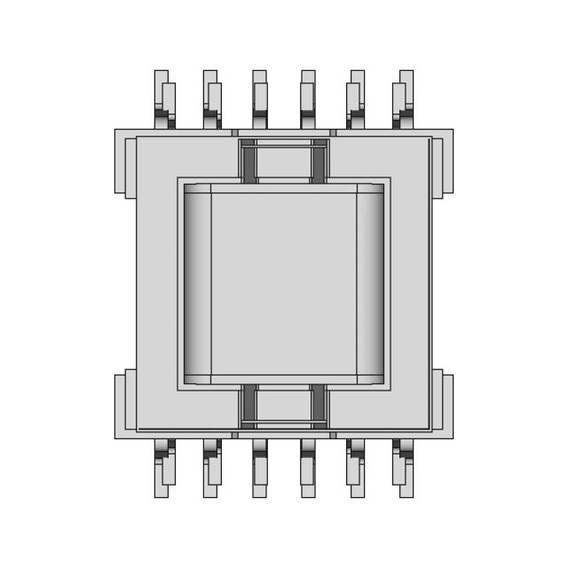 Smd Efd15 Transformer | High-Quality CAD Model